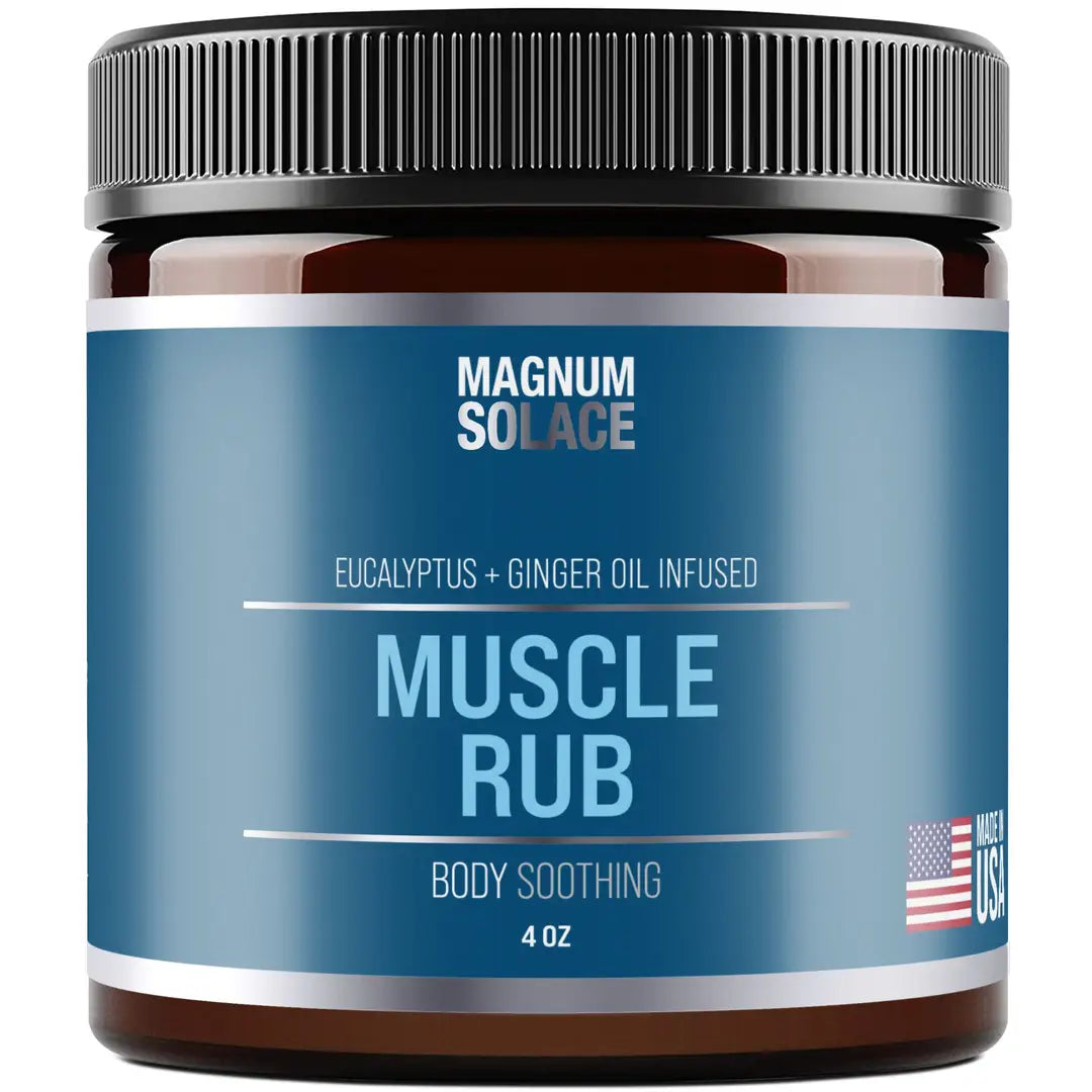 Natural Muscle Rub For Soreness, Joint Pain Relief 5oz