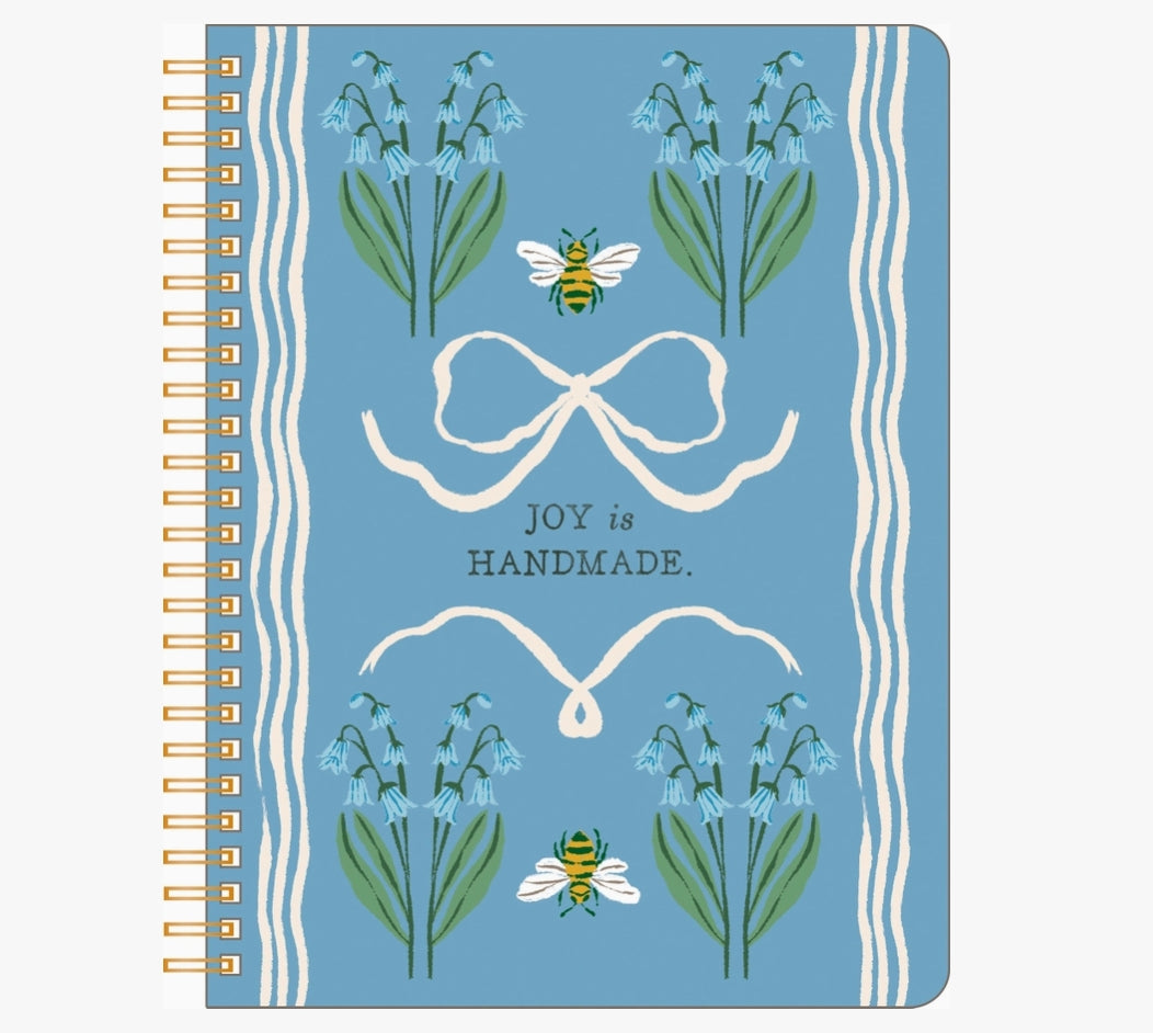 Joy is Handmade Spiral Notebook