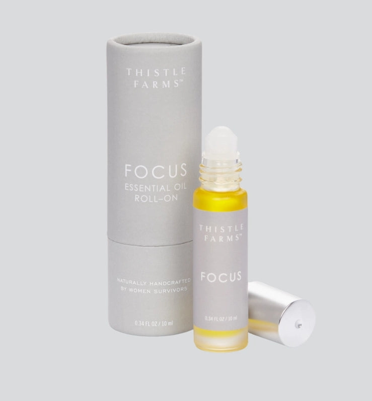 Focus Essential Oil Roll On | Grapefruit Peppermint Lemon