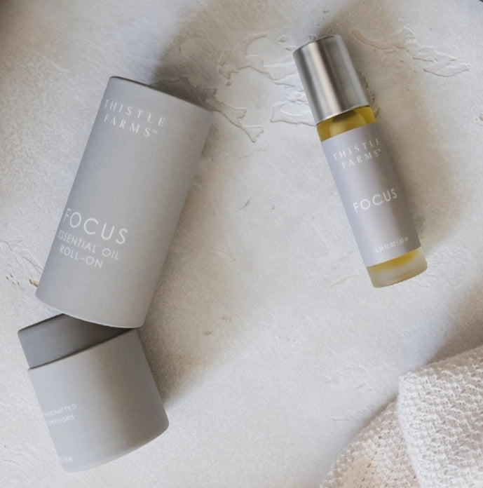 Focus Essential Oil Roll On | Grapefruit Peppermint Lemon