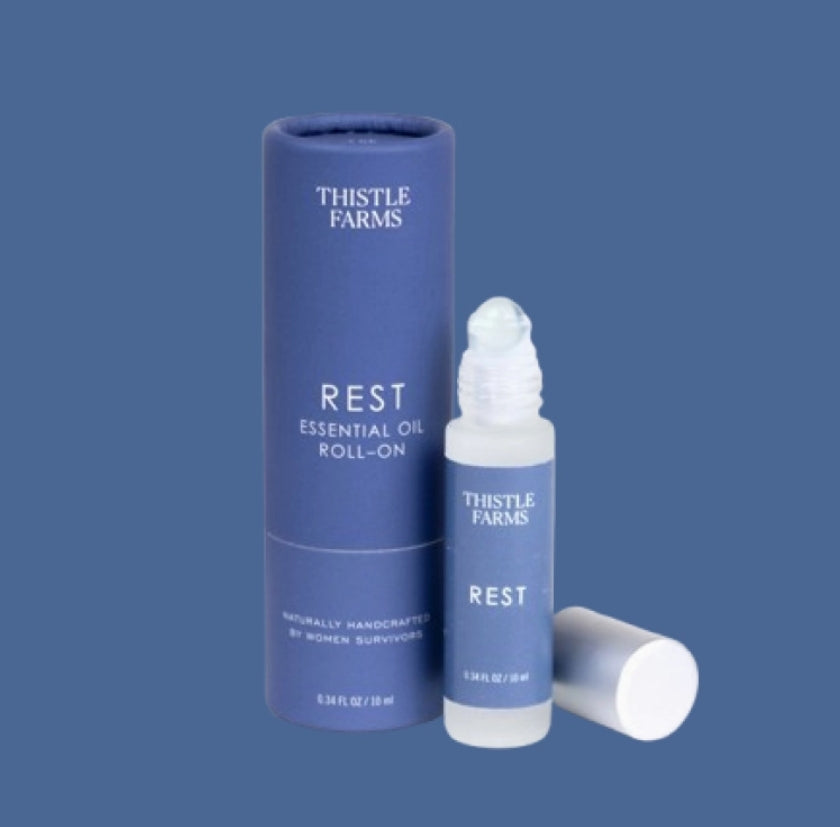 Rest Essential Oil Roll-On | Bergamot, Chamomile, Neroli