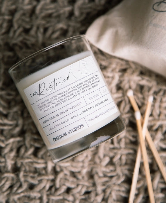 I Am Restored 7.5 oz Candle
