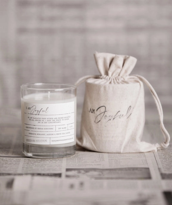 I Am Joyful 7.5 oz Candle