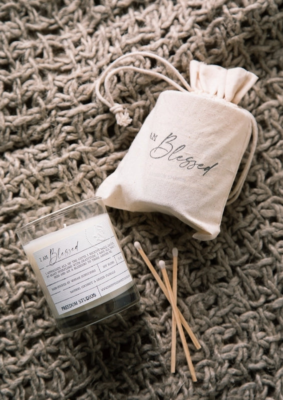 I Am Blessed 7.5 oz Candle