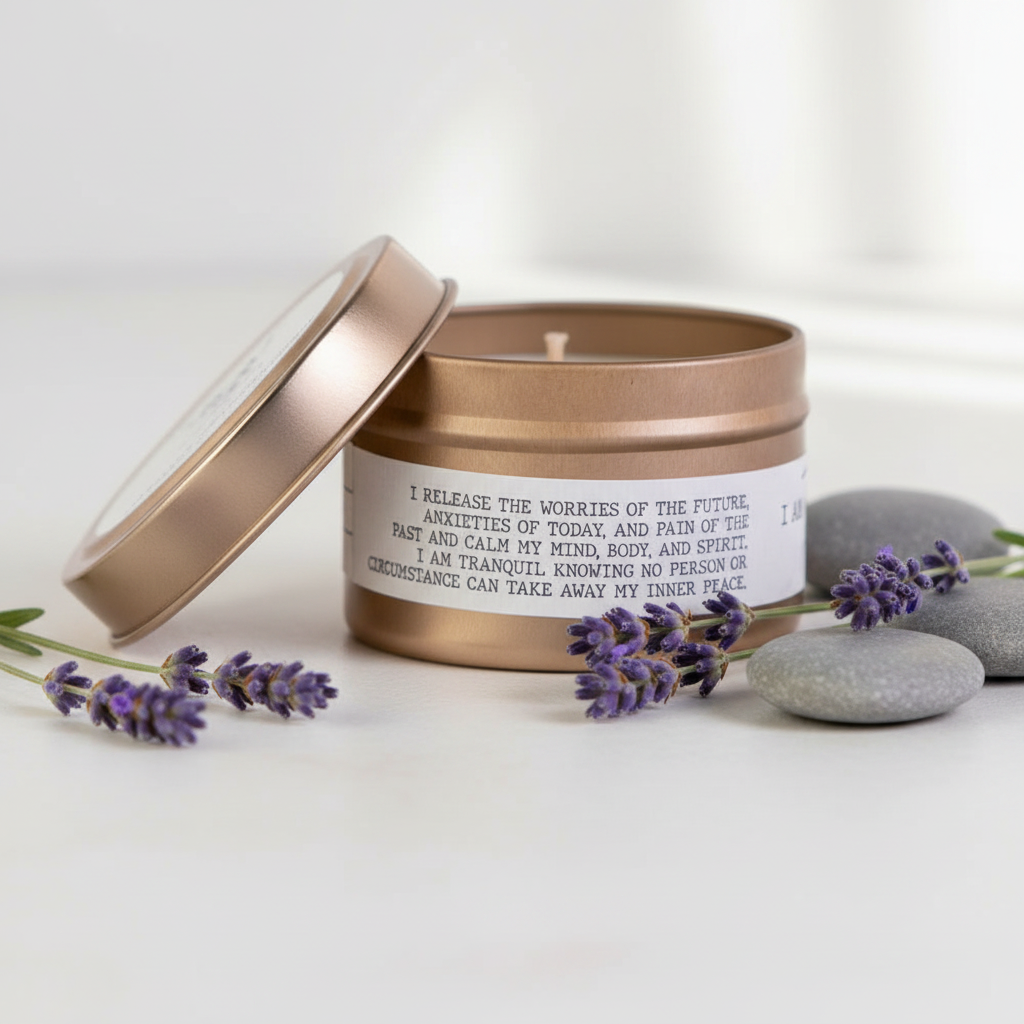 I Am Tranquil Travel Tin