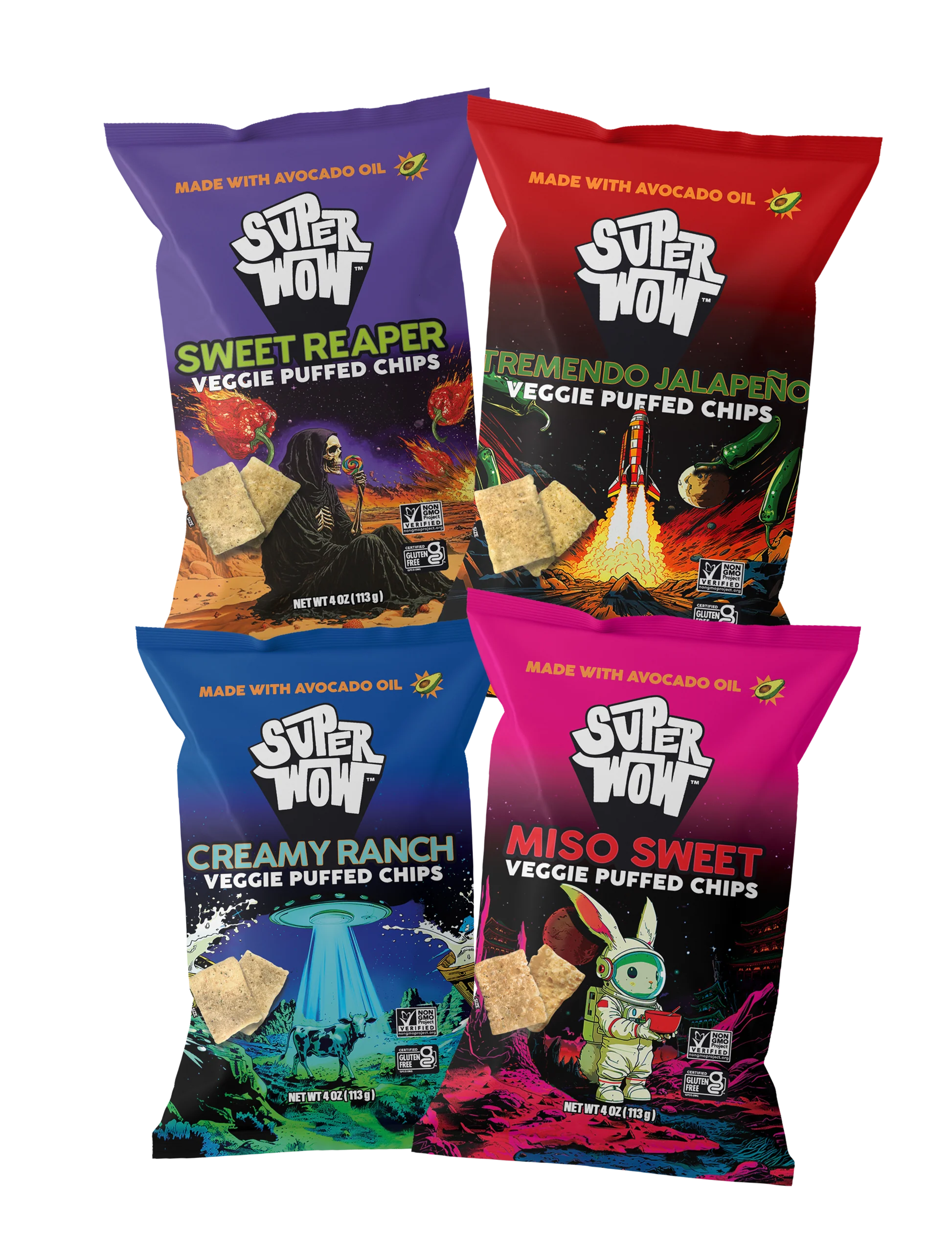 SUPERWOW STARTER PACK (4oz bags)